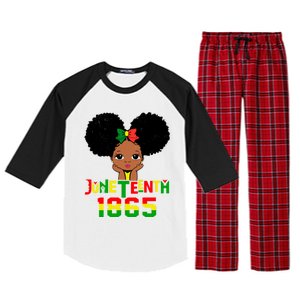 Juneteenth 1865 Blm Independence Freedom African Gift Raglan Sleeve Pajama Set