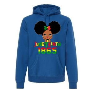 Juneteenth 1865 Blm Independence Freedom African Gift Premium Hoodie