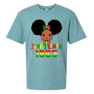 Juneteenth 1865 Blm Independence Freedom African Gift Sueded Cloud Jersey T-Shirt