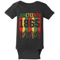 Juneteenth 1865 Black History Month African American Heritage Baby Bodysuit