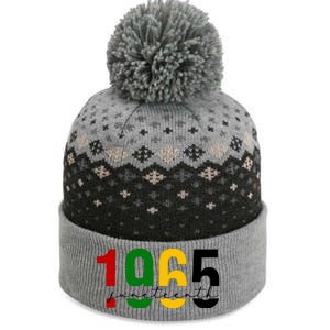 Juneteenth 1965 Black History Month The Baniff Cuffed Pom Beanie