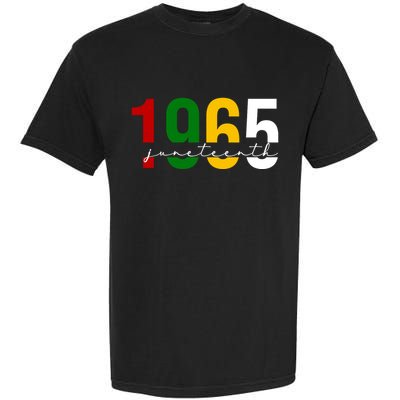 Juneteenth 1965 Black History Month Garment-Dyed Heavyweight T-Shirt