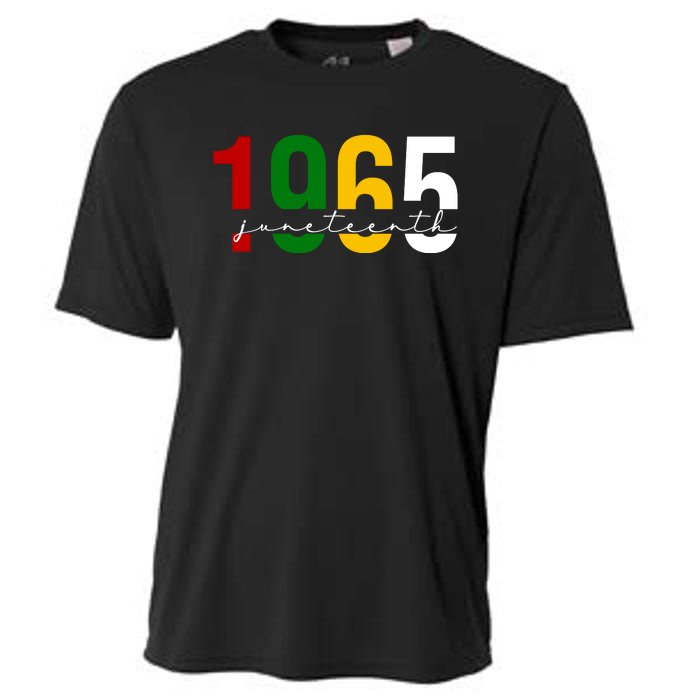 Juneteenth 1965 Black History Month Cooling Performance Crew T-Shirt