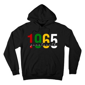 Juneteenth 1965 Black History Month Hoodie