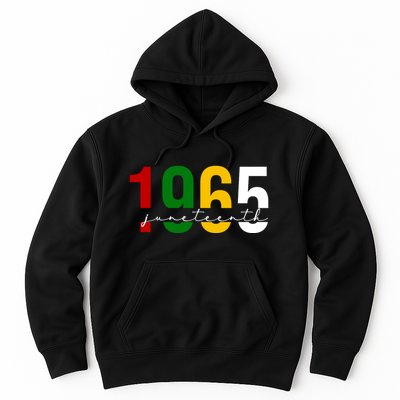 Juneteenth 1965 Black History Month Hoodie