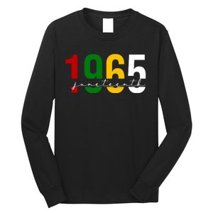 Juneteenth 1965 Black History Month Long Sleeve Shirt