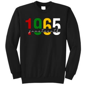 Juneteenth 1965 Black History Month Sweatshirt