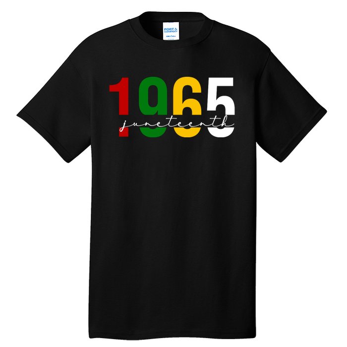 Juneteenth 1965 Black History Month Tall T-Shirt