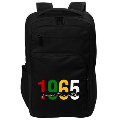 Juneteenth 1965 Black History Month Impact Tech Backpack