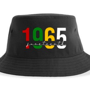 Juneteenth 1965 Black History Month Sustainable Bucket Hat