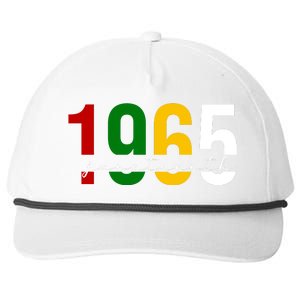 Juneteenth 1965 Black History Month Snapback Five-Panel Rope Hat