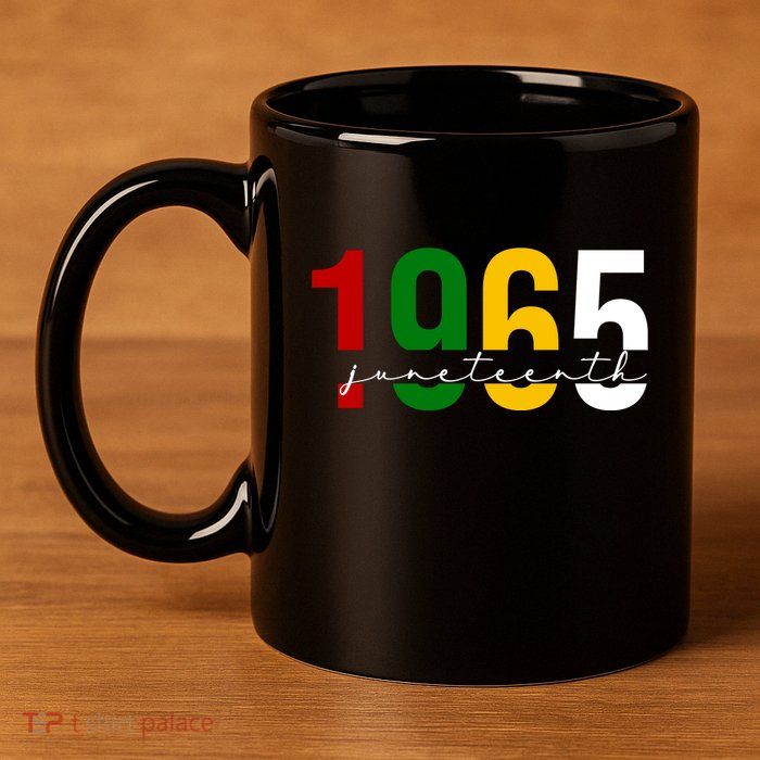 Juneteenth 1965 Black History Month 11oz C Handle Ceramic Mug