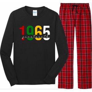 Juneteenth 1965 Black History Month Long Sleeve Pajama Set