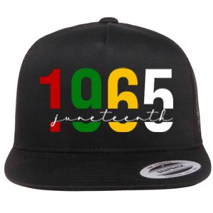 Juneteenth 1965 Black History Month Flat Bill Trucker Hat