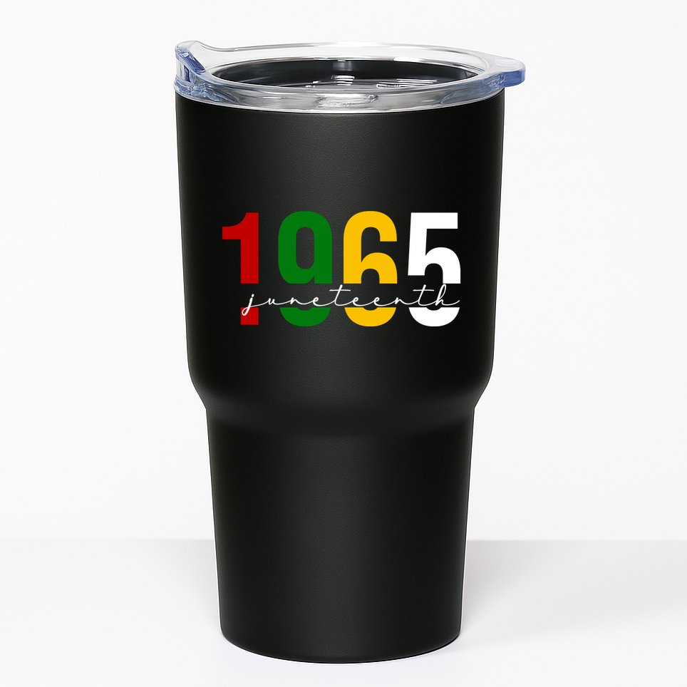 Juneteenth 1965 Black History Month Tumbler
