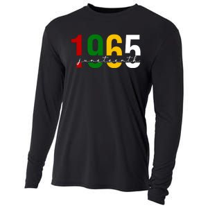 Juneteenth 1965 Black History Month Cooling Performance Long Sleeve Crew