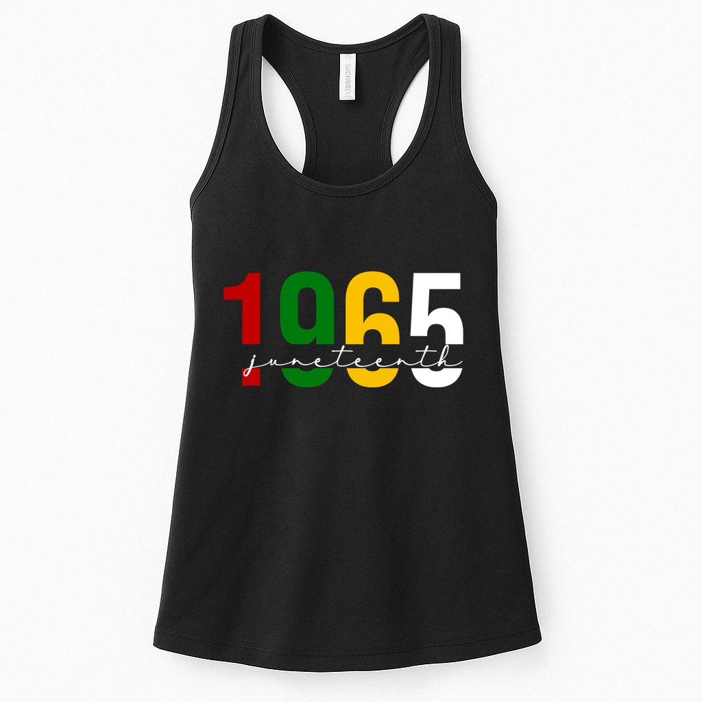 Juneteenth 1965 Black History Month Womens Tank Top