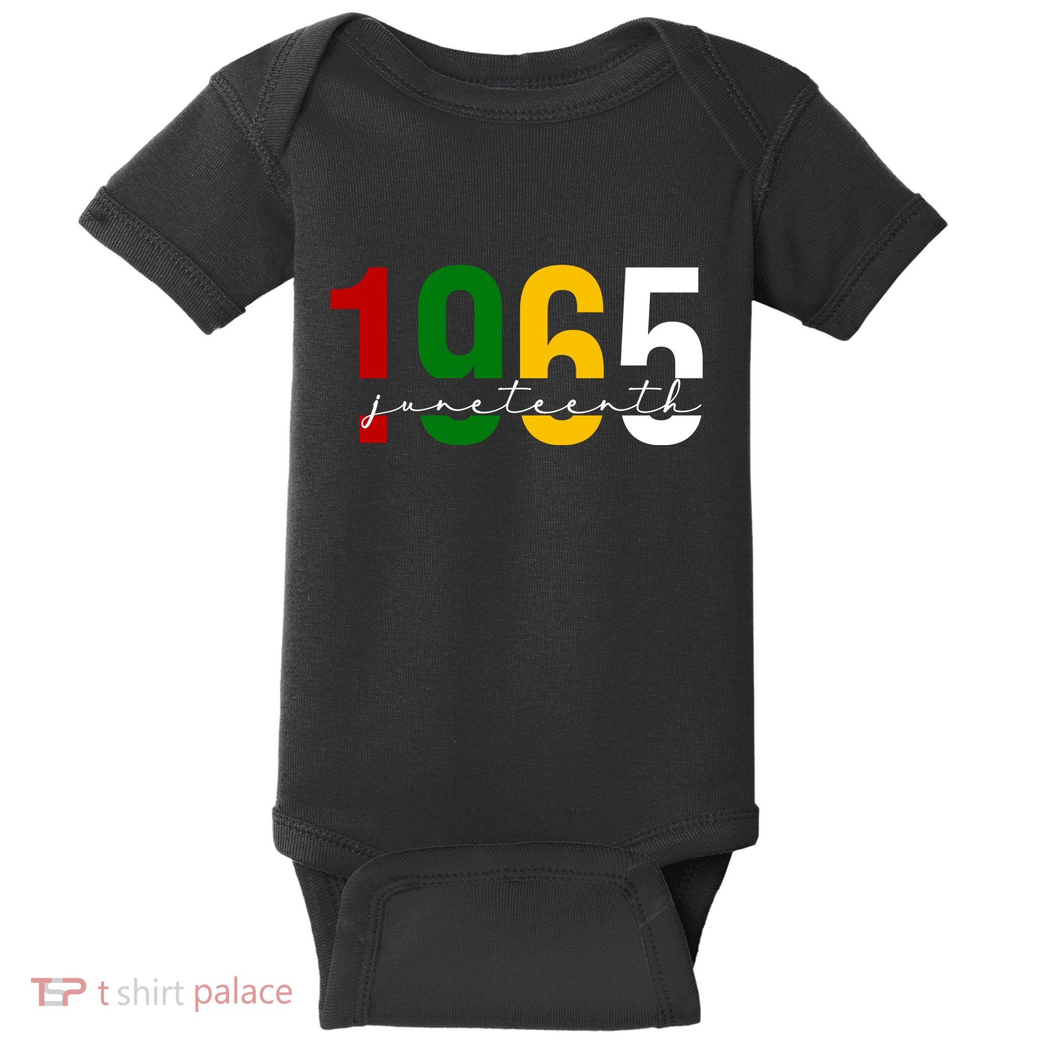 Juneteenth 1965 Black History Month Baby Bodysuit