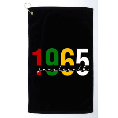 Juneteenth 1965 Black History Month Golf Towel
