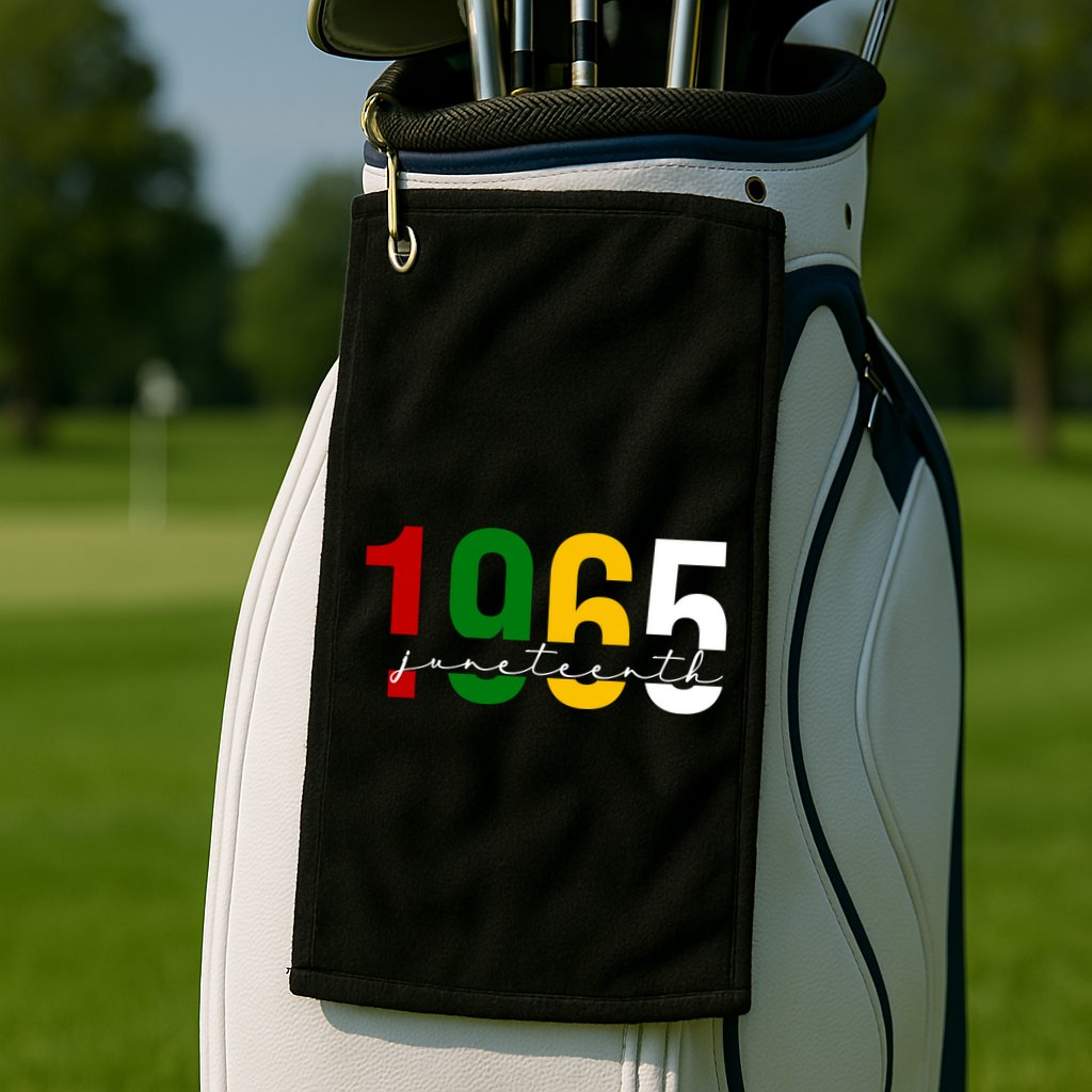 Juneteenth 1965 Black History Month Golf Towel