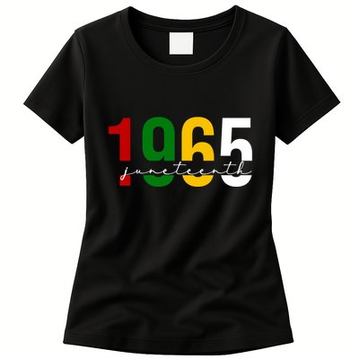 Juneteenth 1965 Black History Month Womens T-Shirt