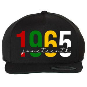 Juneteenth 1965 Black History Month Wool Snapback Cap