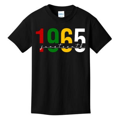 Juneteenth 1965 Black History Month Kids T-Shirt