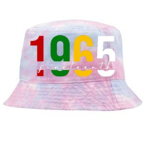 Juneteenth 1965 Black History Month Tie-Dyed Bucket Hat