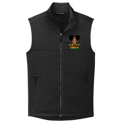 Juneteenth 1865 Blm Independence Freedom African Cool Gift Collective Smooth Fleece Vest