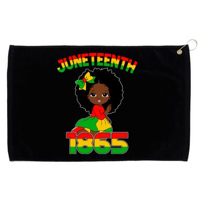 Juneteenth 1865 Blm Independence African Freedom Gift Grommeted Golf Towel