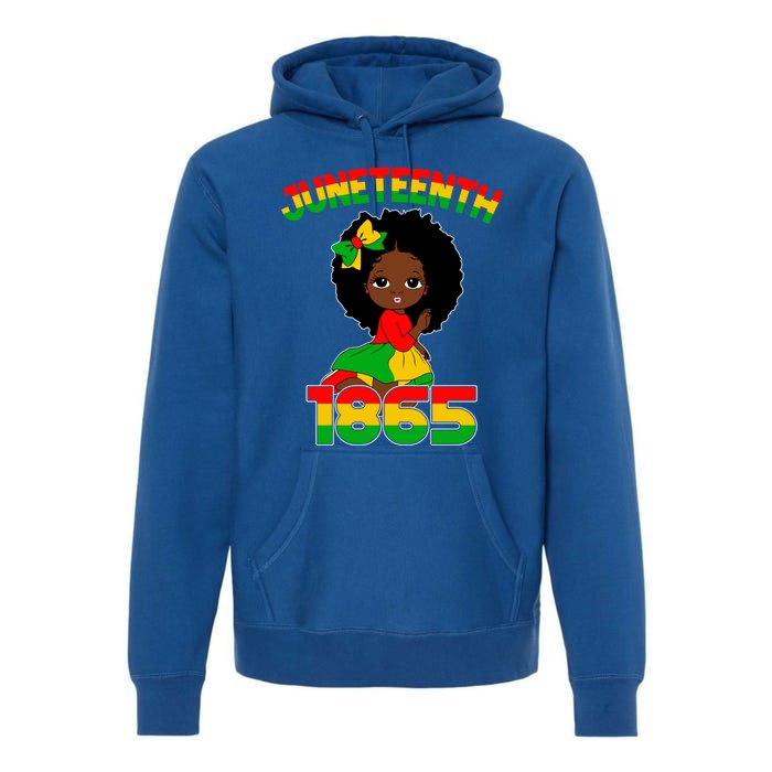 Juneteenth 1865 Blm Independence African Freedom Gift Premium Hoodie