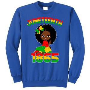 Juneteenth 1865 Blm Independence African Freedom Gift Tall Sweatshirt