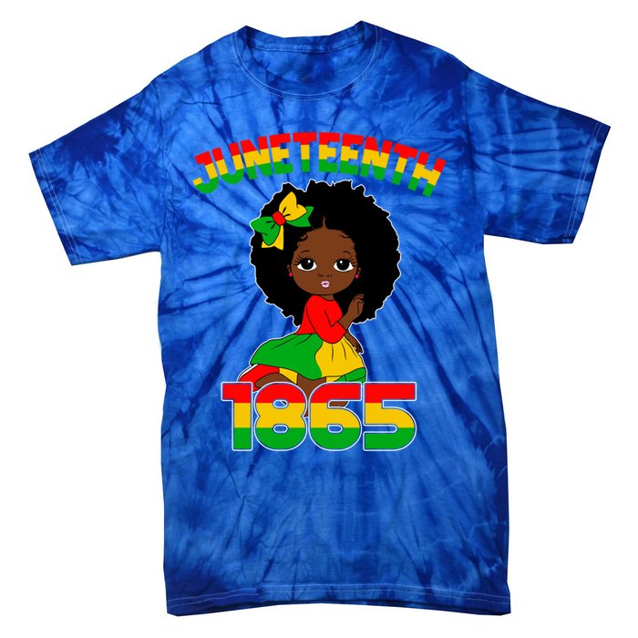 Juneteenth 1865 Blm Independence African Freedom Gift Tie-Dye T-Shirt