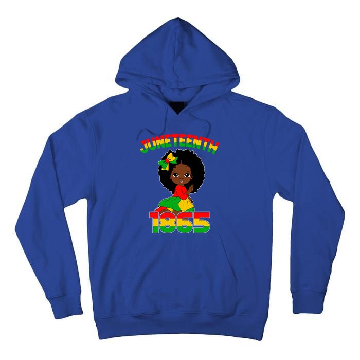 Juneteenth 1865 Blm Independence African Freedom Gift Tall Hoodie