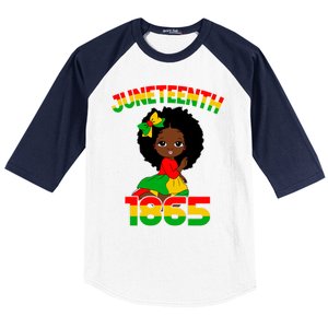 Juneteenth 1865 Blm Independence African Freedom Gift Baseball Sleeve Shirt