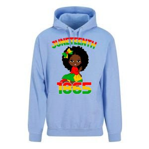 Juneteenth 1865 Blm Independence African Freedom Gift Unisex Surf Hoodie