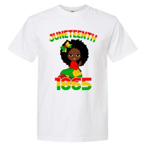 Juneteenth 1865 Blm Independence African Freedom Gift Garment-Dyed Heavyweight T-Shirt