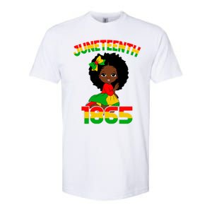 Juneteenth 1865 Blm Independence African Freedom Gift Softstyle CVC T-Shirt