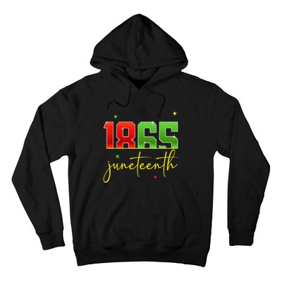 Junenth 1865 Black Freedom History Month African American Hoodie