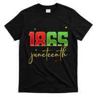 Junenth 1865 Black Freedom History Month African American T-Shirt