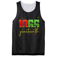 Junenth 1865 Black Freedom History Month African American Mesh Reversible Basketball Jersey Tank