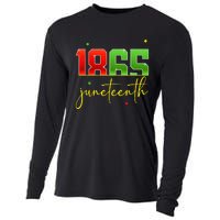 Junenth 1865 Black Freedom History Month African American Cooling Performance Long Sleeve Crew