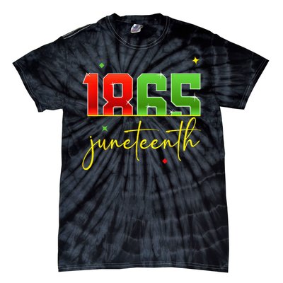 Junenth 1865 Black Freedom History Month African American Tie-Dye T-Shirt