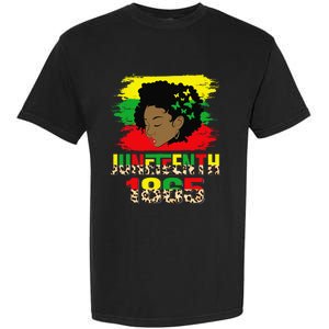 Juneteenth 1865 Black History Month Black African Afro  Garment-Dyed Heavyweight T-Shirt