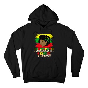 Juneteenth 1865 Black History Month Black African Afro  Hoodie