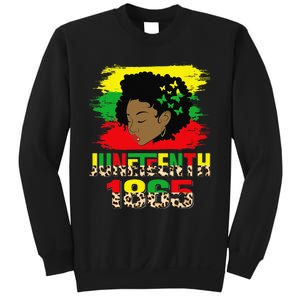 Juneteenth 1865 Black History Month Black African Afro  Sweatshirt