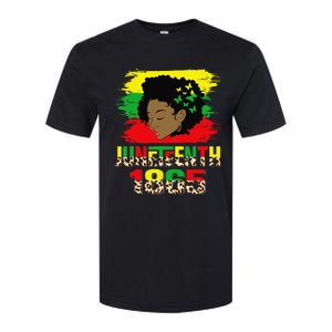 Juneteenth 1865 Black History Month Black African Afro  Softstyle CVC T-Shirt