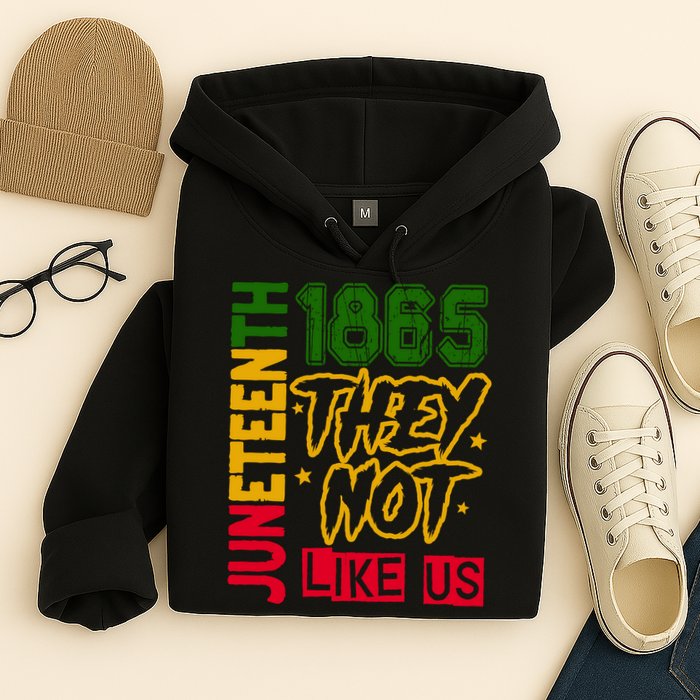 Juneteenth 1865 Black History Month They Not Like Us Hoodie