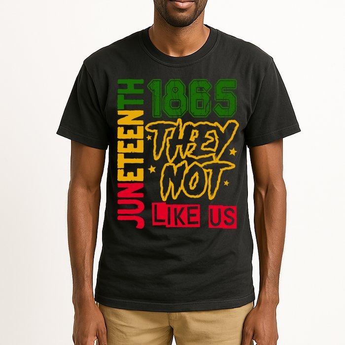 Juneteenth 1865 Black History Month They Not Like Us Tall T-Shirt