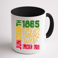 Juneteenth 1865 Black History Month They Not Like Us Mug